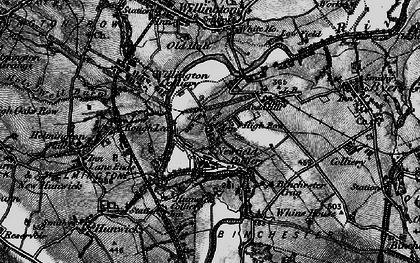 Old map of Bishop Brandon Walk in 1897