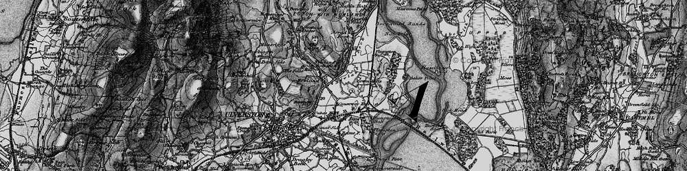 Old map of Newland in 1897