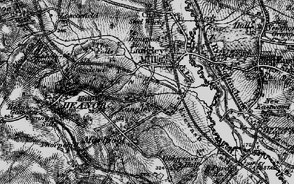Old map of Newlands in 1895