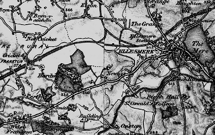 Old map of Newnes in 1897