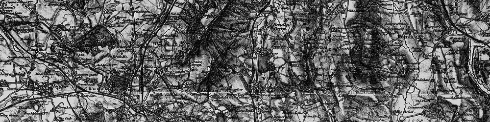 Old map of Newpool in 1897