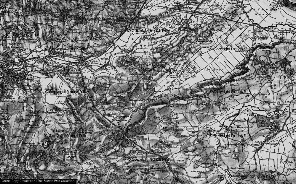 Old Map of Newport, 1898 in 1898