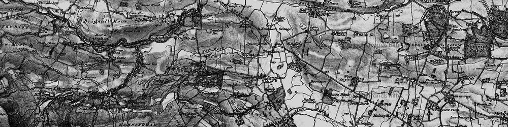 Old map of Newsham in 1897