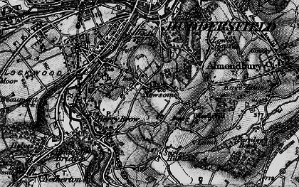 Old map of Newsome in 1896