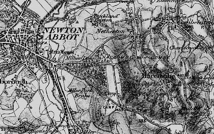 Old map of Newtake in 1898
