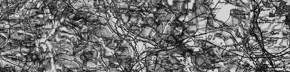 Old map of Newthorpe Common in 1895
