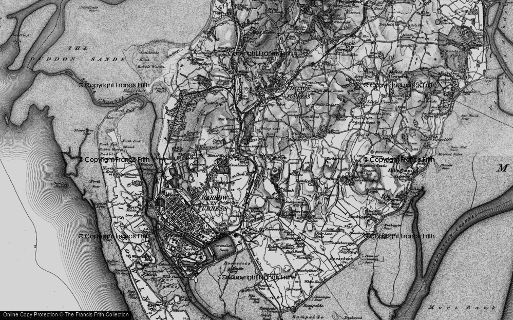 Old Map of Newton, 1897 in 1897