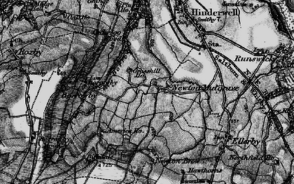 Old map of Newton Mulgrave in 1898