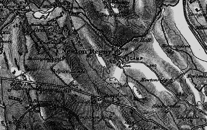 Old map of Newton Reigny in 1897
