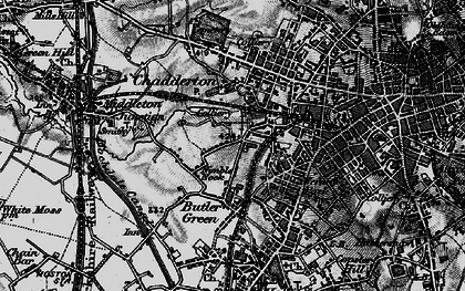 Old map of Nimble Nook in 1896
