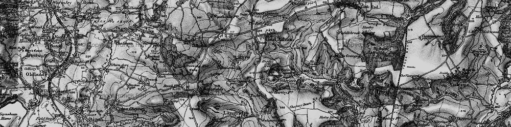 Old map of Nimlet in 1898