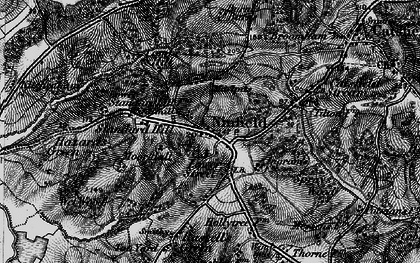 Old map of Ninfield in 1895