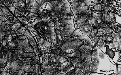 Old map of No Mans Heath in 1897