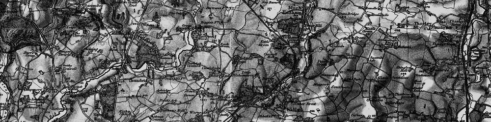 Old map of Nobland Green in 1896