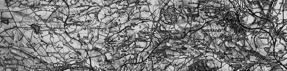 Old map of Noblethorpe in 1896