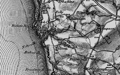 Old map of Nolton in 1898