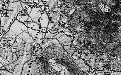 Old map of Nook in 1898