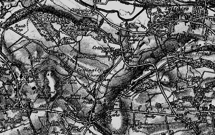 Old map of Noon Nick in 1898