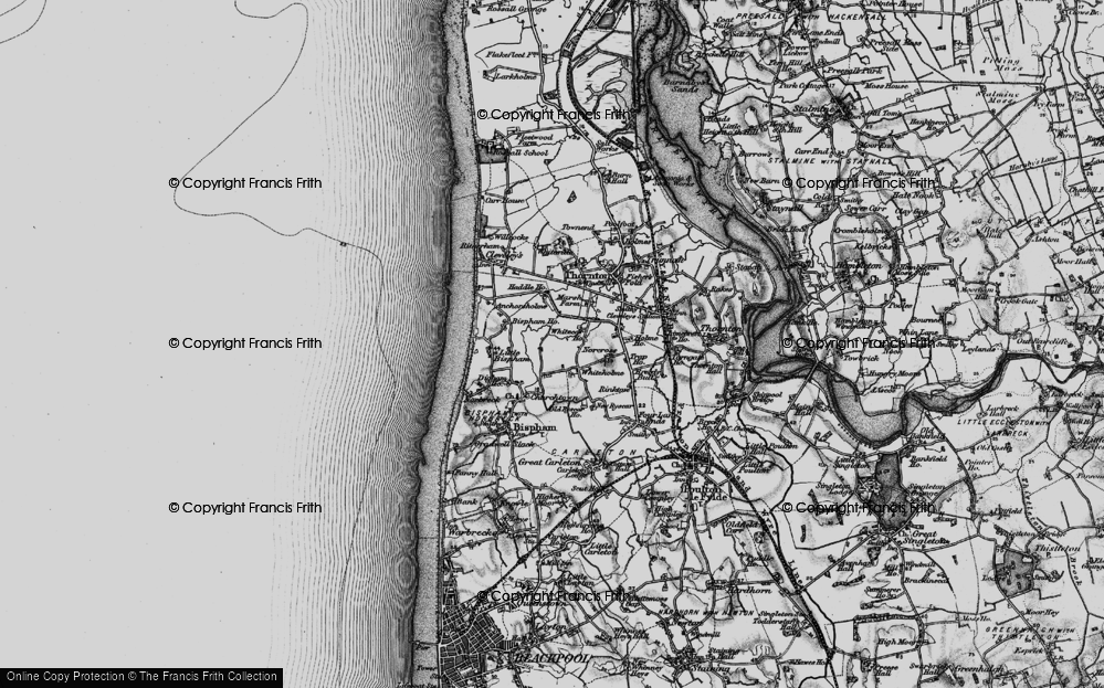 Old Map of Norcross, 1896 in 1896