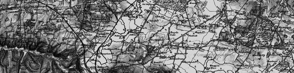 Old map of Norlington in 1895