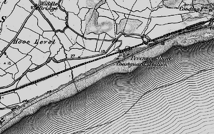 Old map of Norman's Bay in 1895
