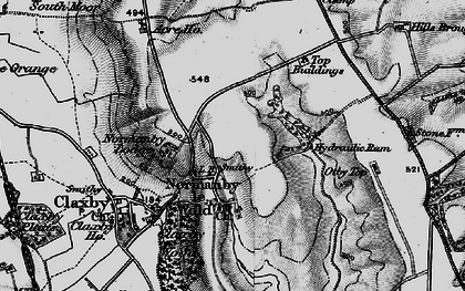 Old map of Normanby le Wold in 1899