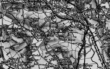 Old map of Norristhorpe in 1896
