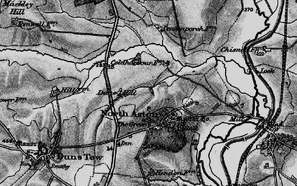 Old map of North Aston in 1896