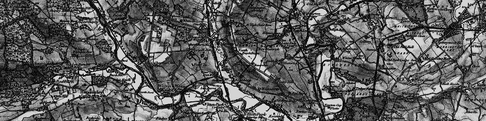 Old map of Beechburn Beck in 1897
