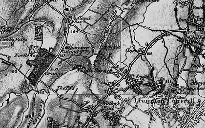 Old map of North Corner in 1898