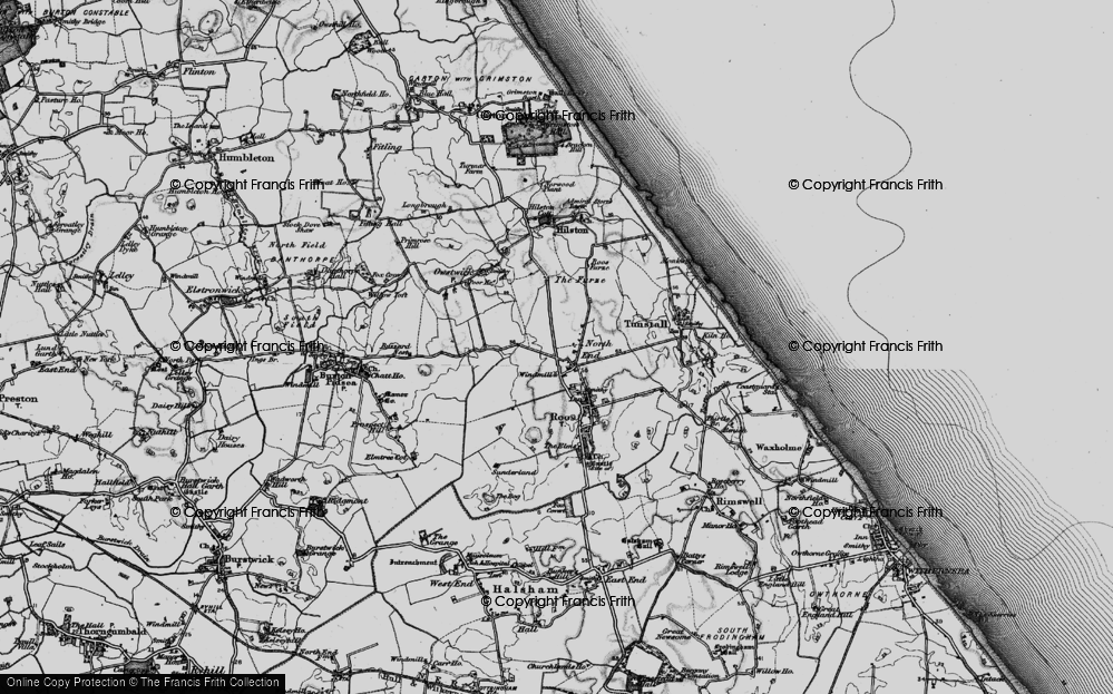 Old Map of North End, 1895 in 1895