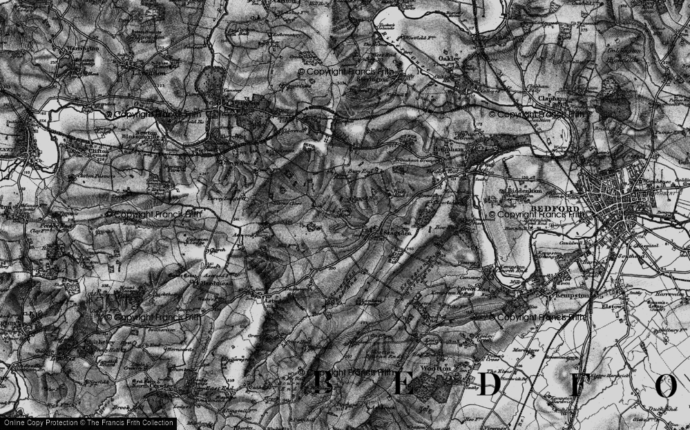 Old Map of North End, 1896 in 1896