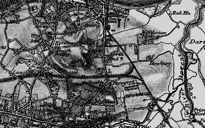 Old map of North End in 1896