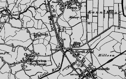 Old map of North End in 1898
