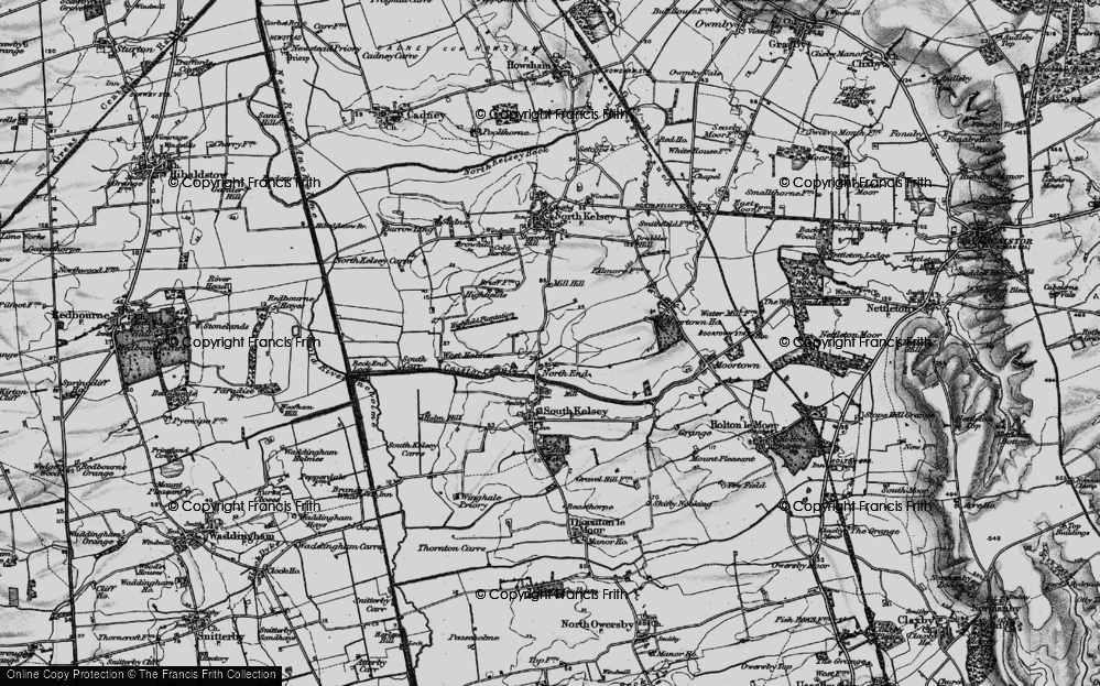 Old Map of North End, 1898 in 1898