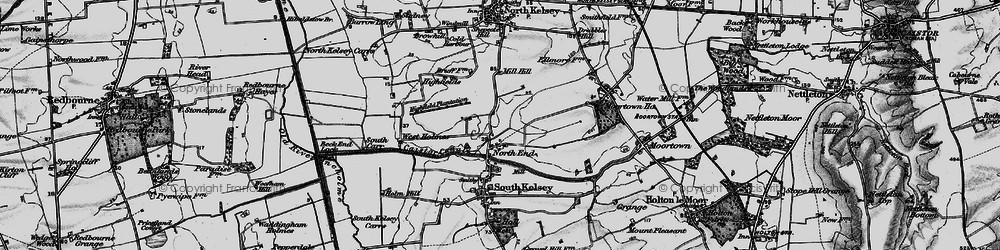 Old map of North End in 1898