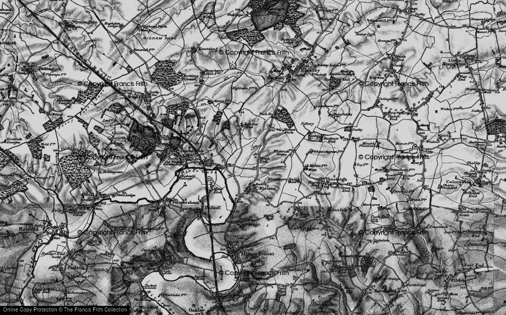 Old Map of North End, 1898 in 1898