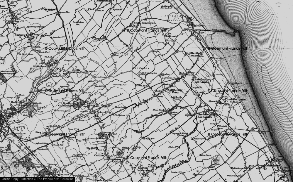 Old Map of North End, 1899 in 1899