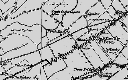 Old map of North End in 1899