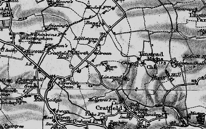 Old map of North Green in 1898