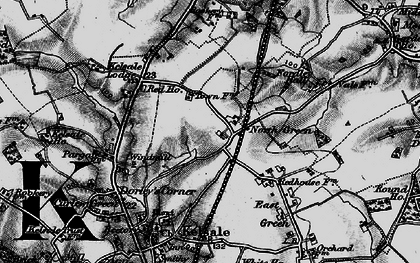 Old map of North Green in 1898