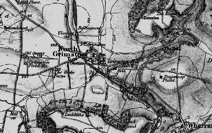 Old map of North Grimston in 1898