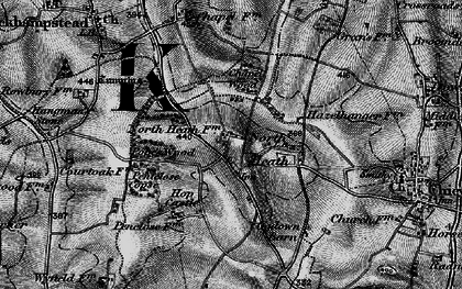 Old map of North Heath in 1895