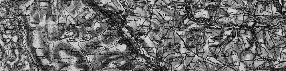 Old map of North Hill in 1895