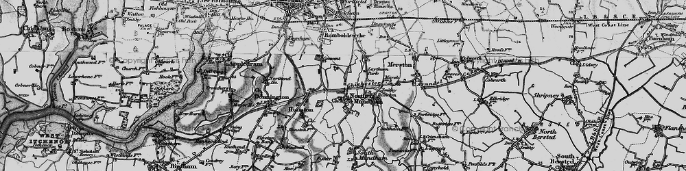 Old map of North Mundham in 1895