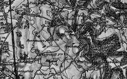 Old map of North Nibley in 1897