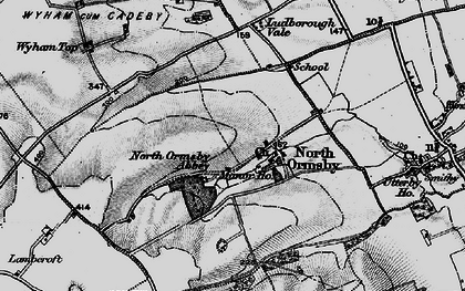 Old map of North Ormsby in 1899