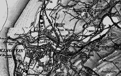 Old map of North Side in 1897