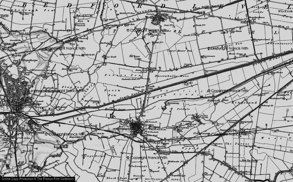 Old Map of North Side, 1898 in 1898