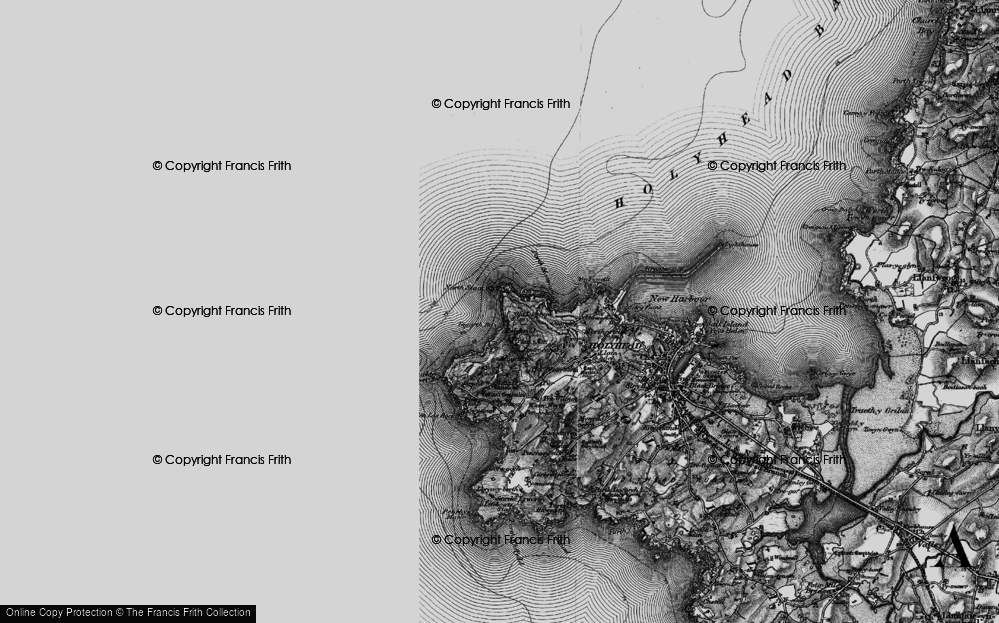 Old Map of North Stack, 1899 in 1899